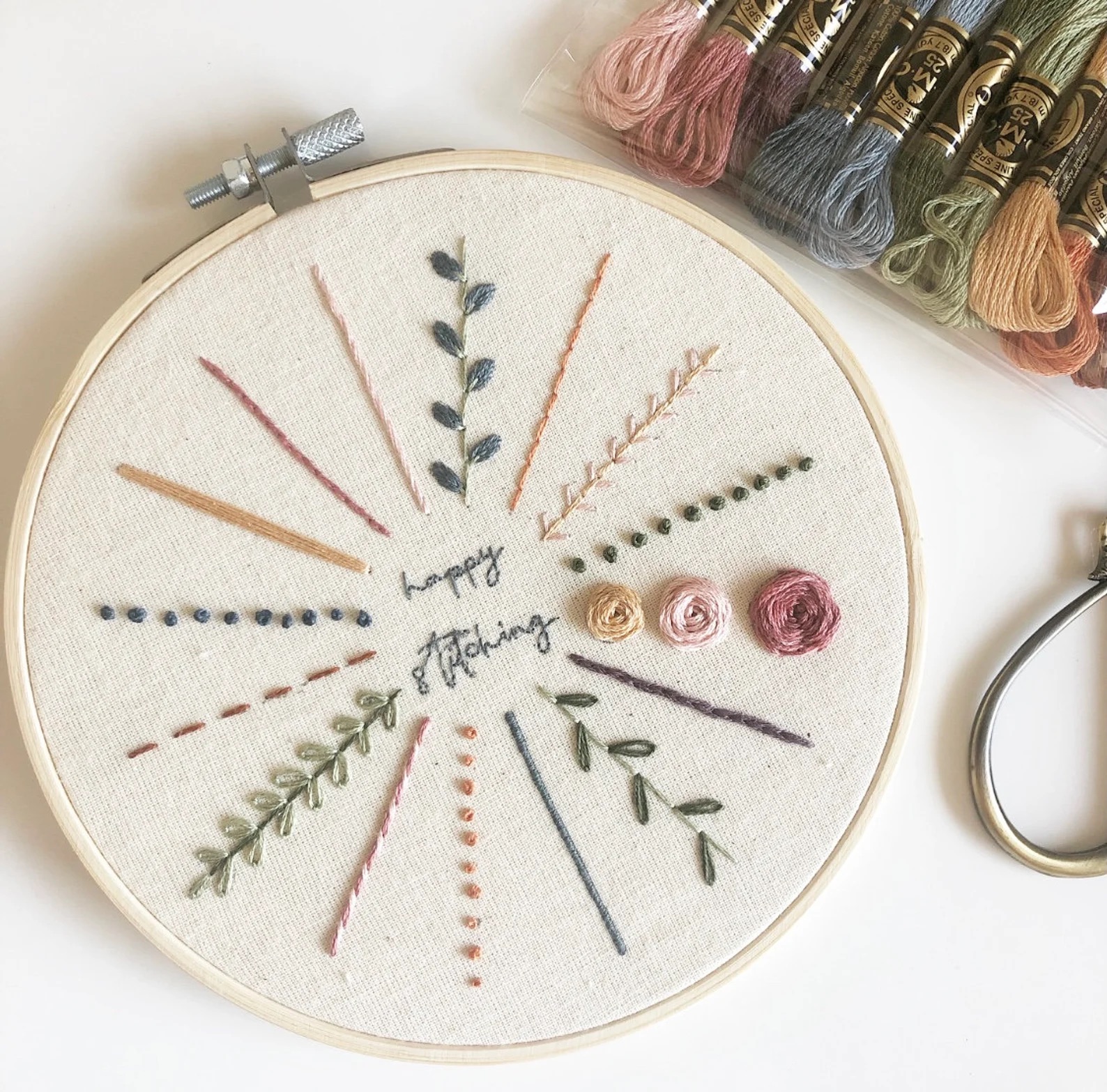 21 Hand Embroidery Patterns for Beginners - The Hobby Mom