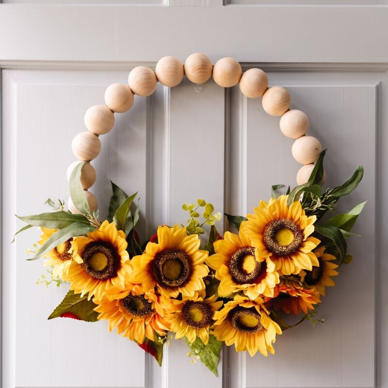 11 DIY Beaded Wreath Ideas for Summer The Hobby Mom